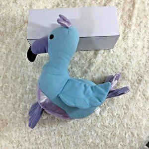 Goody Toy Plush  Blue Purple Peacock Stuffed Animal  10.5" Tall 2011 Toy